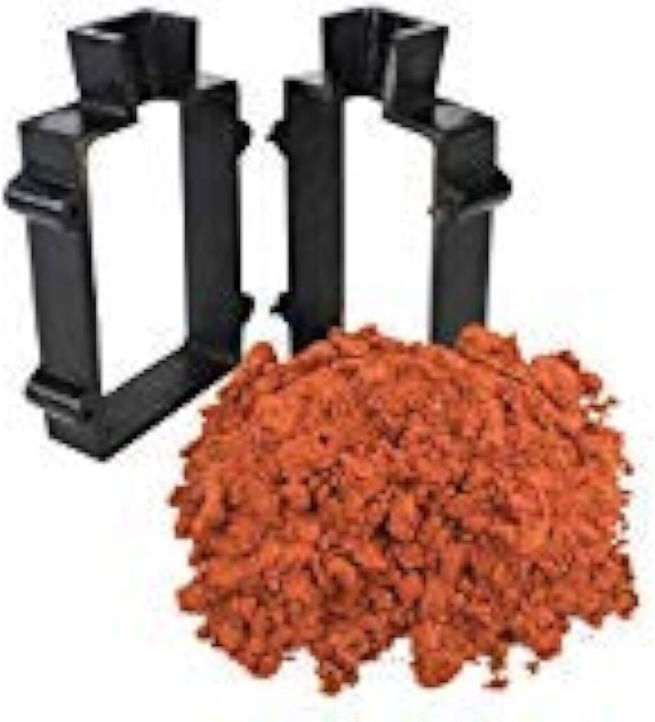 Sand Casting Set with 5 Lbs Petrobond Quick Cast Sand Casting Clay and Cast Iron Mold Flask Frame Melt Pour Metals